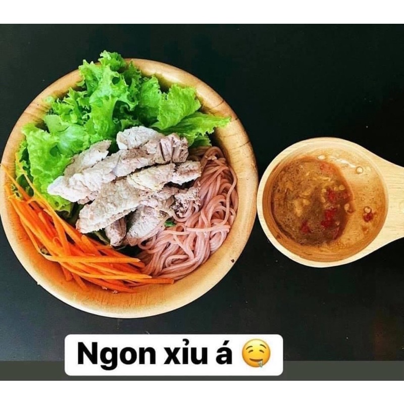 Bún gạo lứt giảm cân - ăn kiêng, thực dưỡng, ăn chay  Gói 500g bún khô, phở gạo lứt