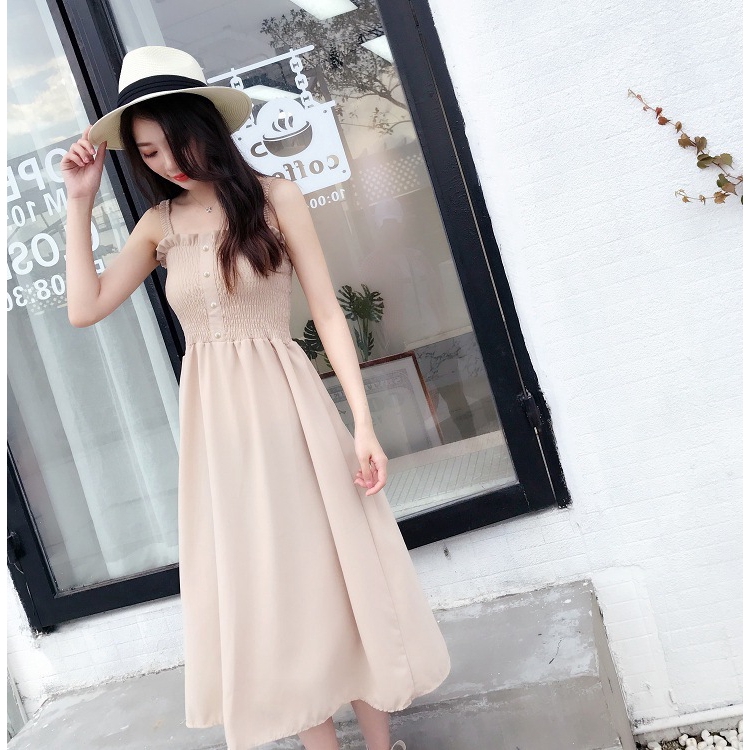 Đầm chiffon thời trang Hàn Quốc thanh lịch dành cho nữ