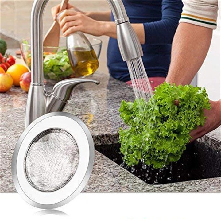 Nắp Chặn Tóc Bằng Thép Không Gỉ Cho Bồn Rửa Nhà Bếp