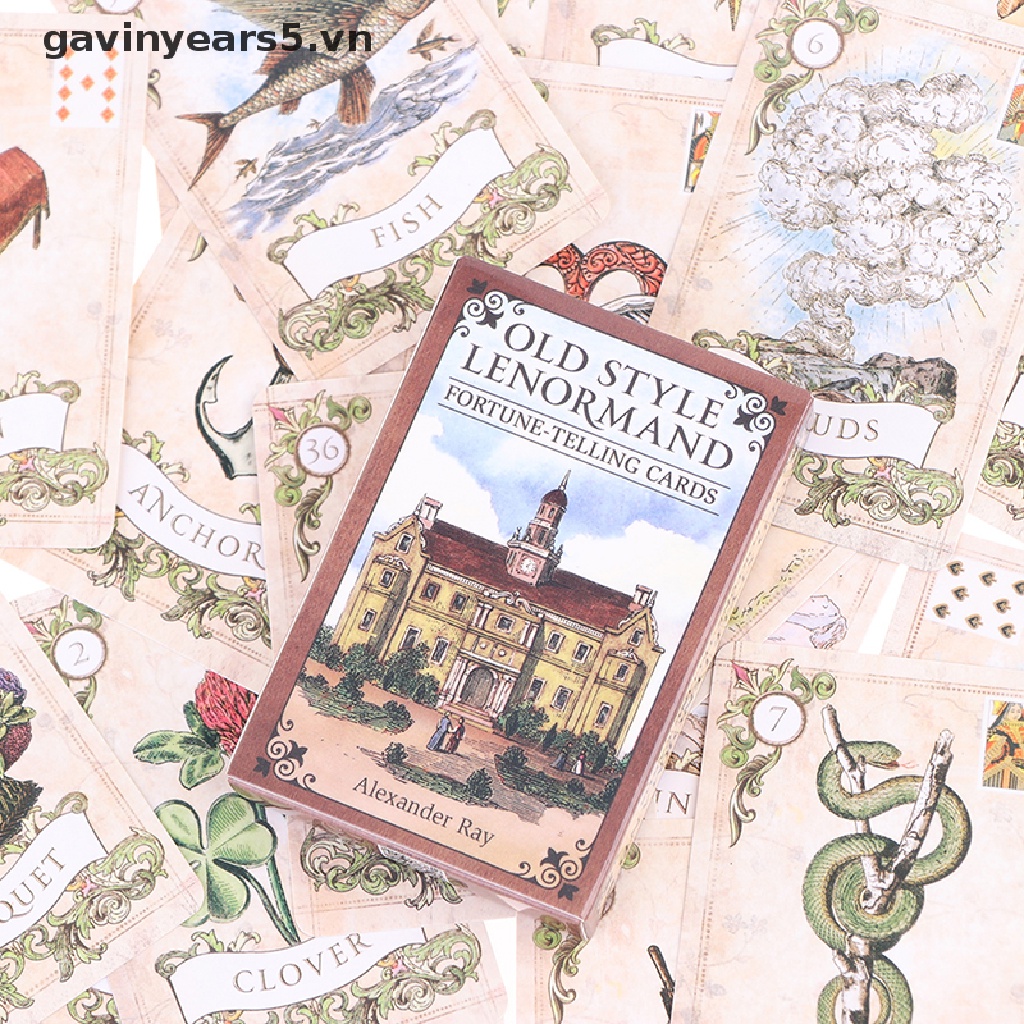 Bộ bài tarot lenormand oracle chất lượng cao
