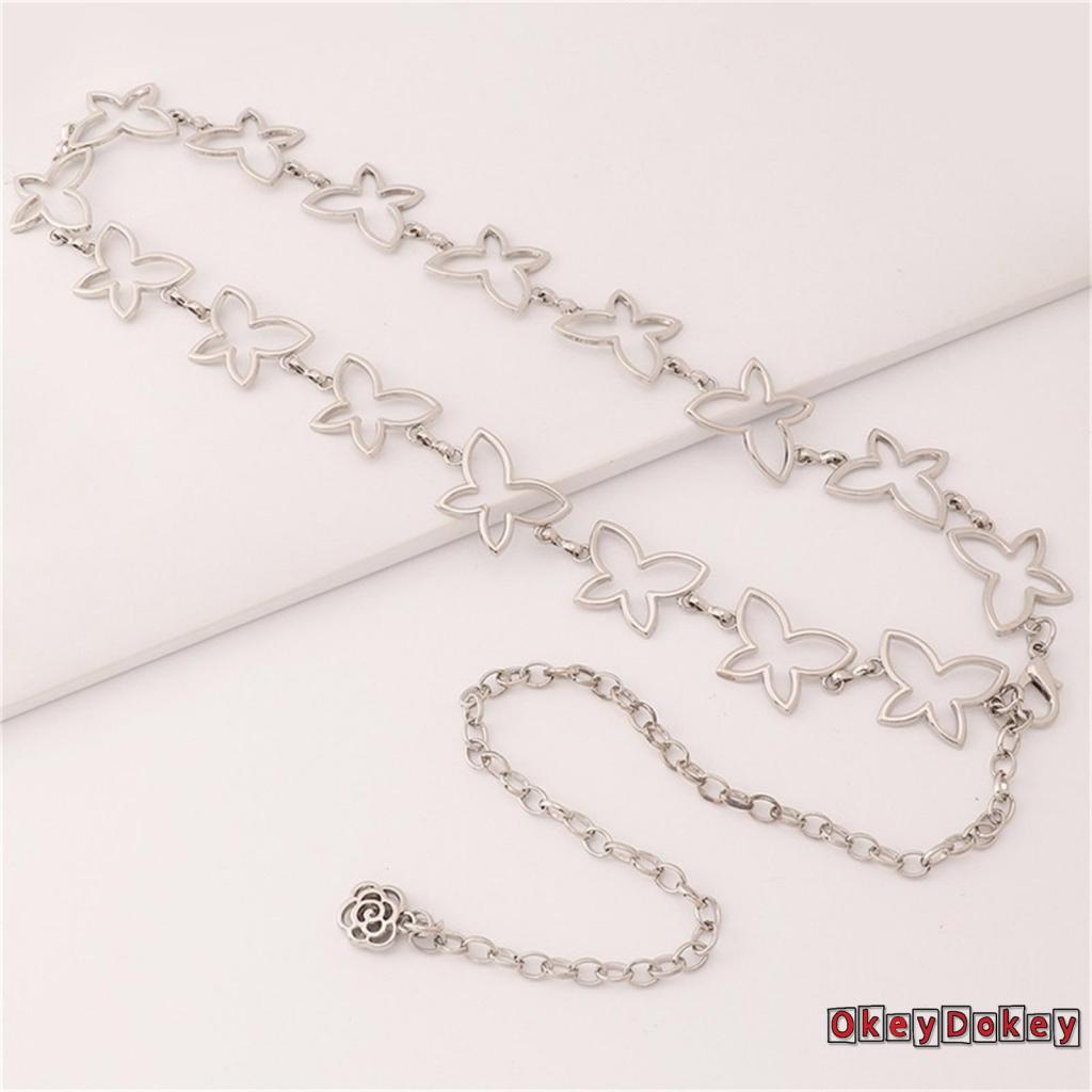 Thắt Lưng Kiểu Xích Thiết Kế Đơn Giản Thời Trang Cho Nữ