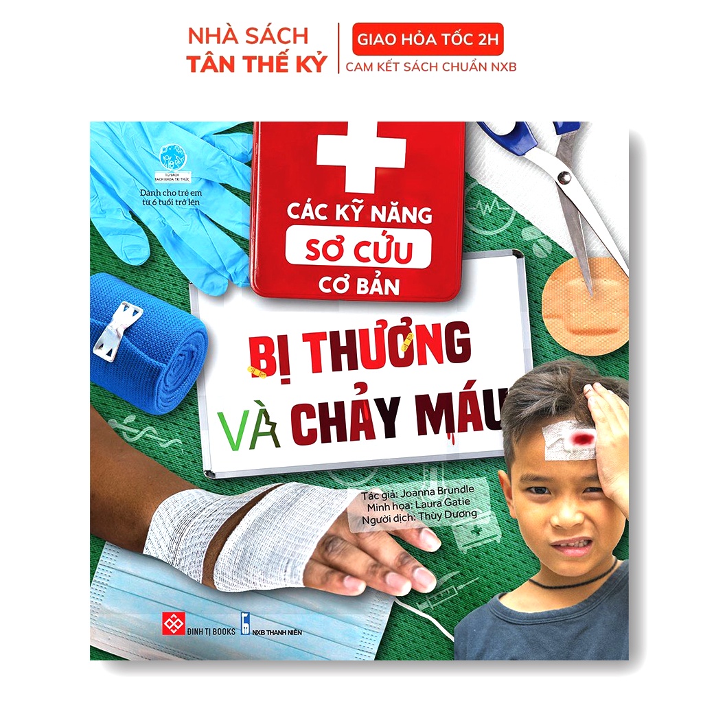 Sách - Các kỹ năng sơ cứu cơ bản - Bộ 4 quyển, lẻ tùy chọn