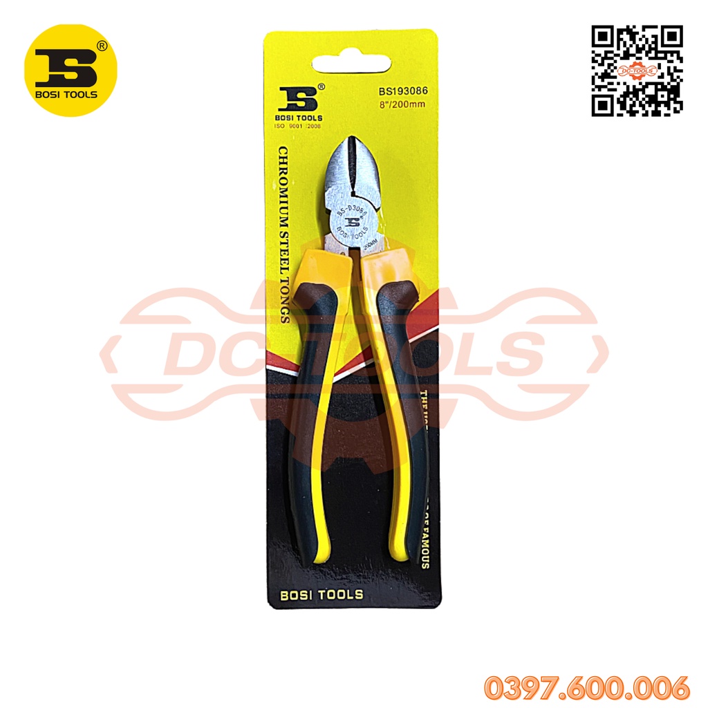 BỘ KÌM THÔNG DỤNG BOSI NHỌN, CẮT, ĐIỆN DC-TOOLS