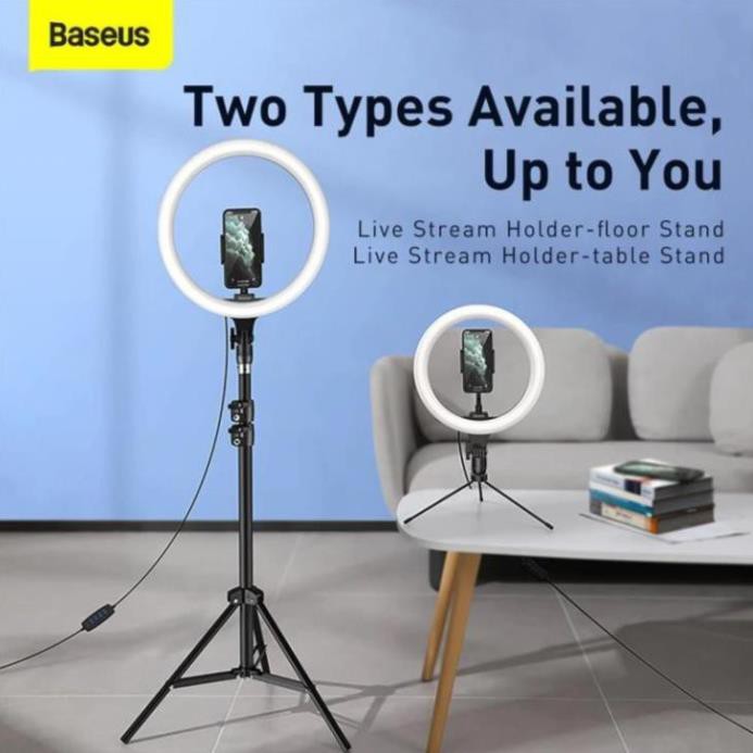 Bộ đế giữ và đèn Live Stream Baseus LV855 (CRZB12-B01)