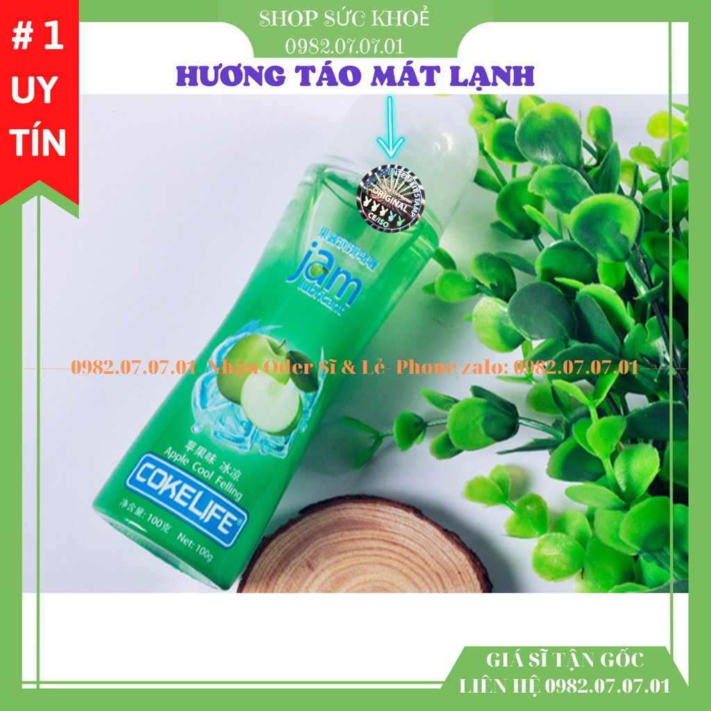 Gel Bôi Trơn Quan Hệ Miệng (Oral sex) Cokelife 100 ml Hương Trái Cây Thơm Miệng Mượt Mà, Dùng Được Cho Cô Bé, Sỉ LH!