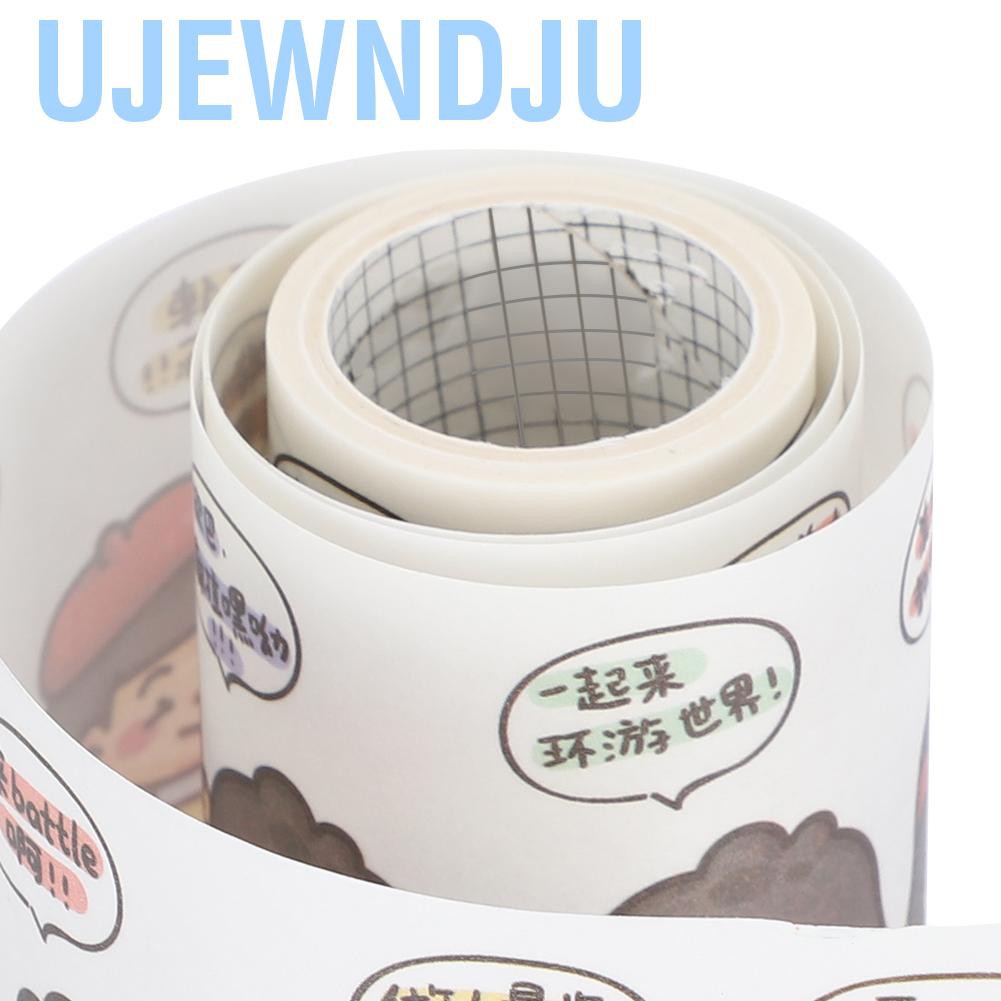 Set 8 Cuộn Băng Dính Washi Dùng Để Trang Trí Sổ Tay