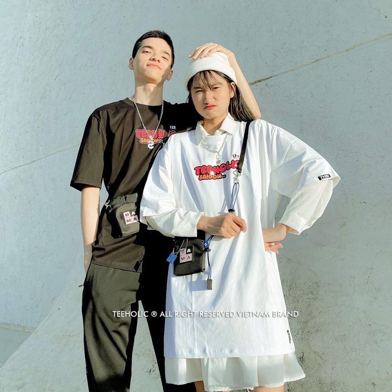 Áo Thun Unisex In Hình Ván Trượt THS - TEEHOLIC Màu Đen