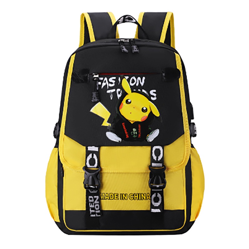 Menas Balo Siêu Nhẹ In Họa Tiết Pikachu Dễ Thương Cho Bé