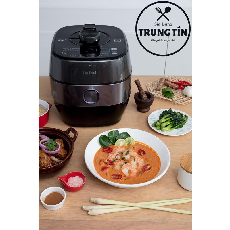 Nồi áp suất điện Tefal Smart Pro CY638868 - 5L - 1000W - Chính hãng TEFAL