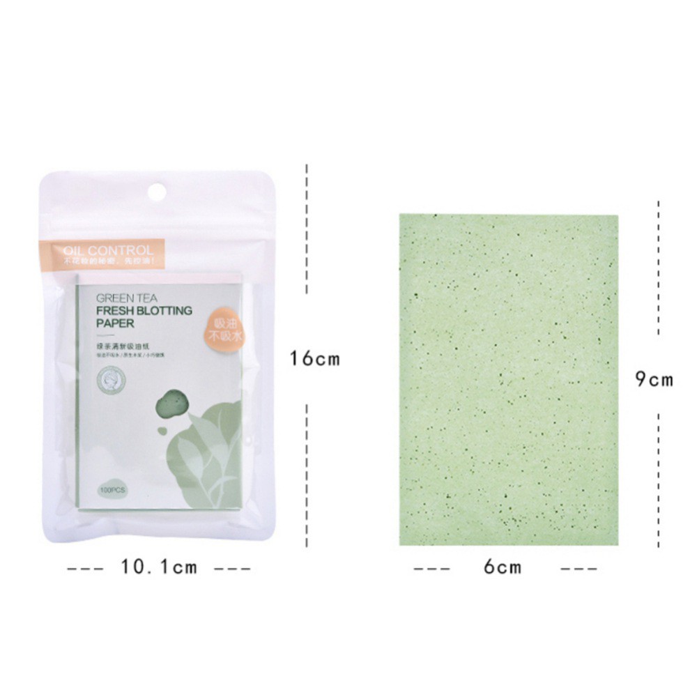 Malian Set 100 Giấy Thấm Dầu Chăm Sóc Da Tiện Dụng