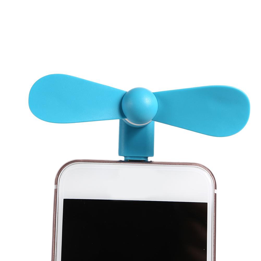 Quạt mini gắn điện thoại tiện lợi