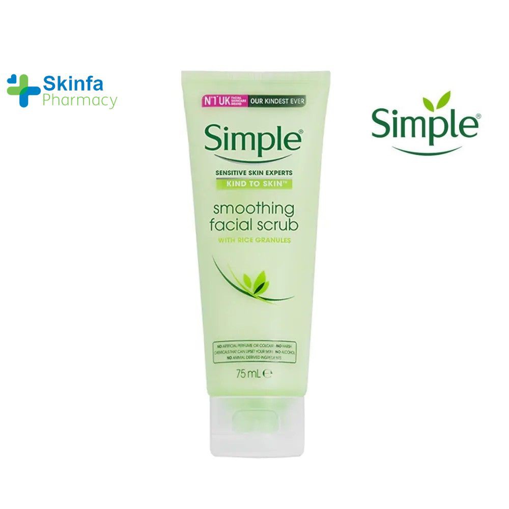 Tẩy Tế Bào Chết Simple Kind To Skin Soothing Facial Scrub 75ml – Skinfa.