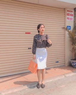 Áo hoa zara new tag chuẩn auth