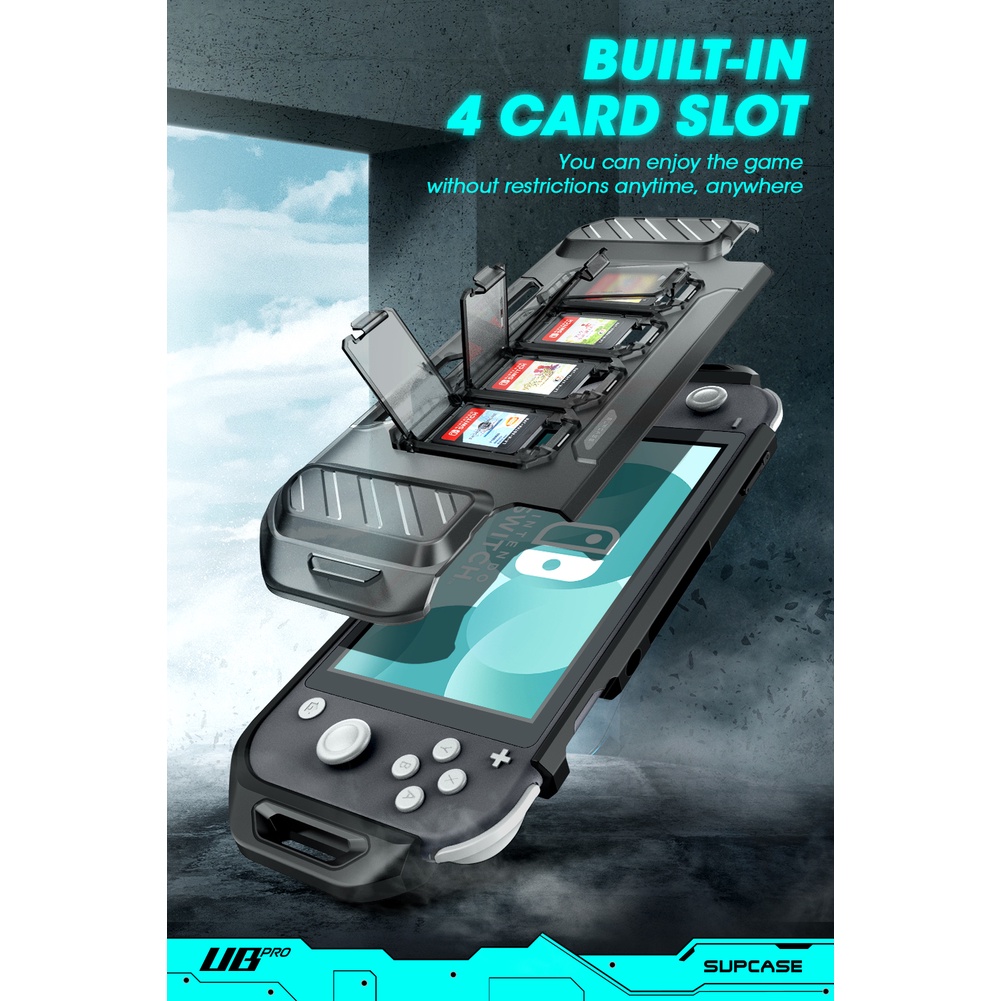 Ốp bảo vệ SUPCASE UB Forma an toàn thiết kế 4 ngăn đựng thẻ cao cấp cho máy chơi game Nintendo Switch Lite 2019