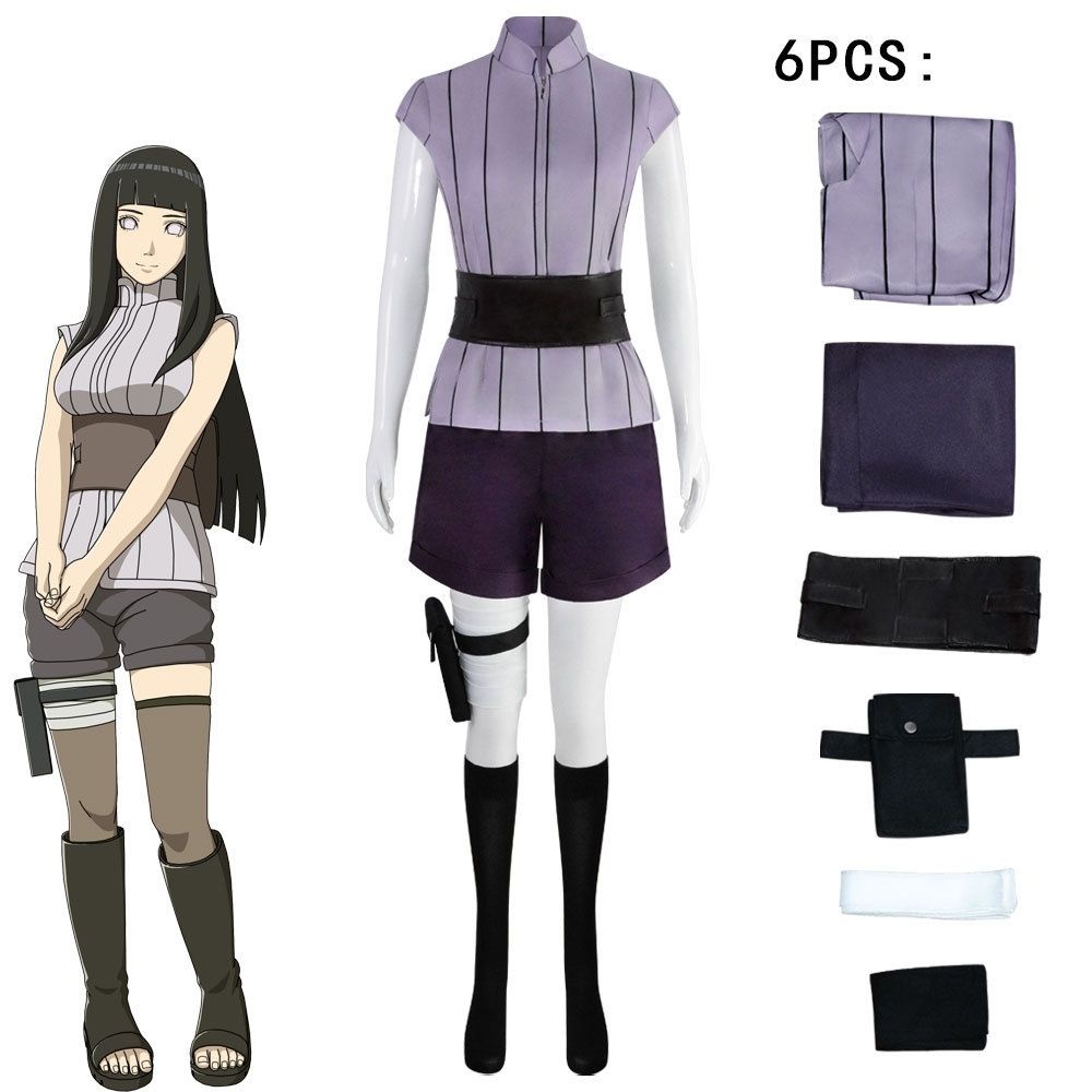 Trang Phục Hóa Trang Nhân Vật Hoạt Hình Naruto Hyuga Hinata