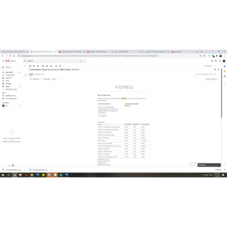 Máy rửa mặt Foreo Luna Mini 2 chính hãng - có sẵn