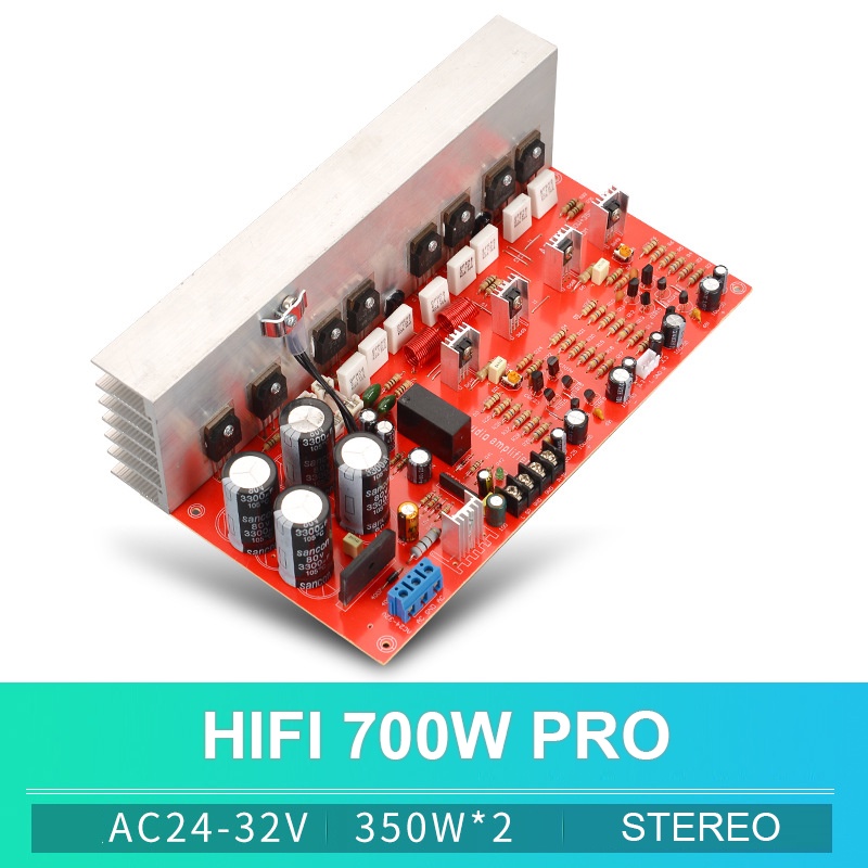 Mạch Khuếch đại công suất HIFI 700W PRO, Công suất 700W, Nguồn AC 24V-32V, Âm thanh HiFi chất lượng cao hàng ngoại nhập
