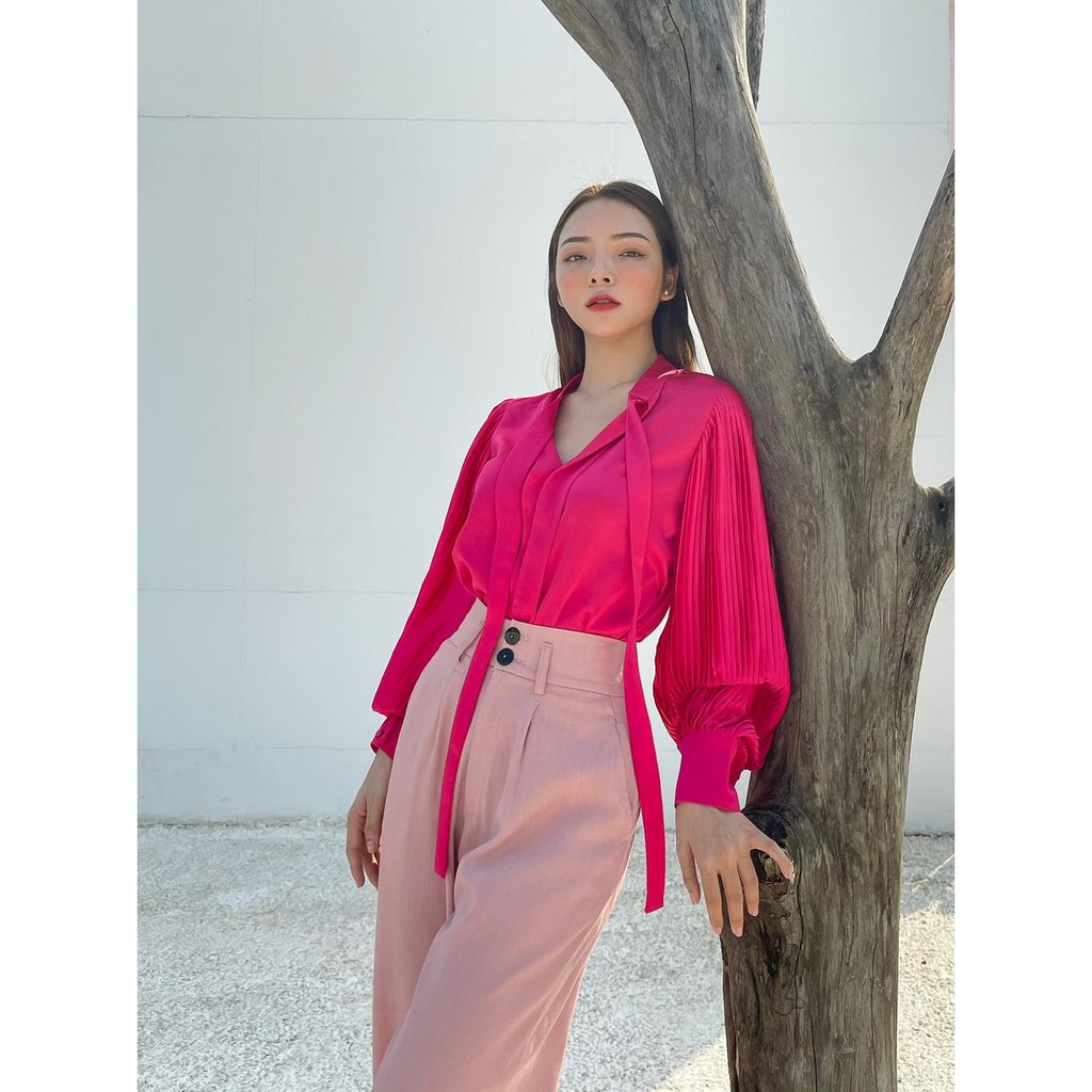 COLUS - Áo Yes Pinky Top Hồng