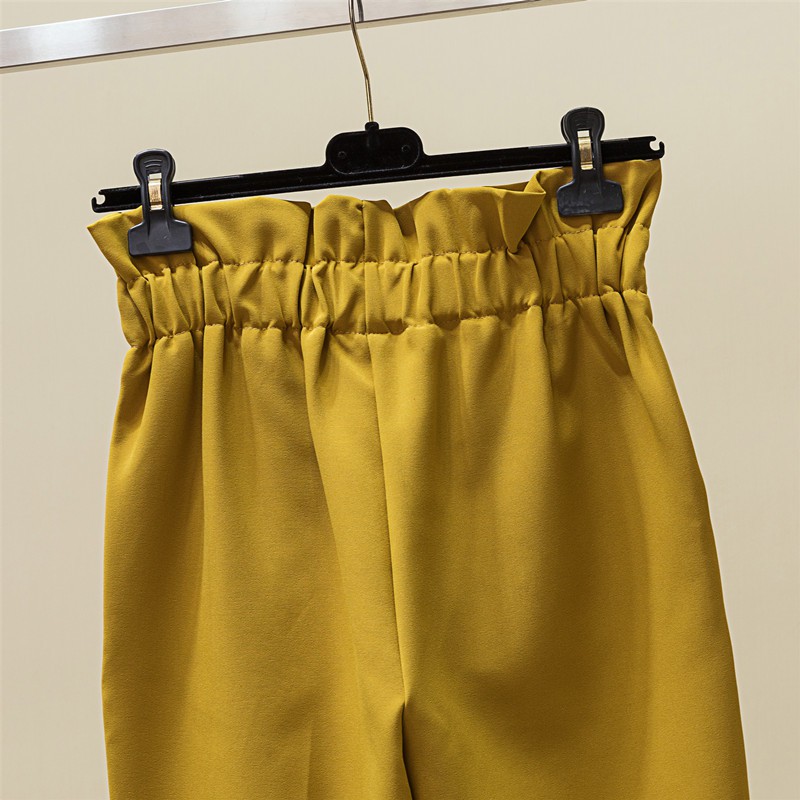 Quần baggy công sở nữ cạp bèo siêu hot