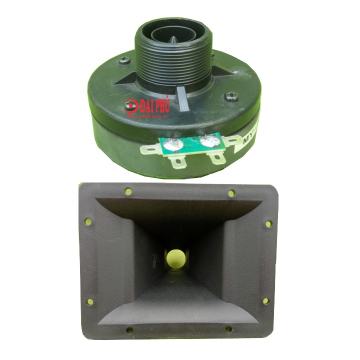 Loa treble kèn 250 kèm phễu 19cm x 15cm và tụ
