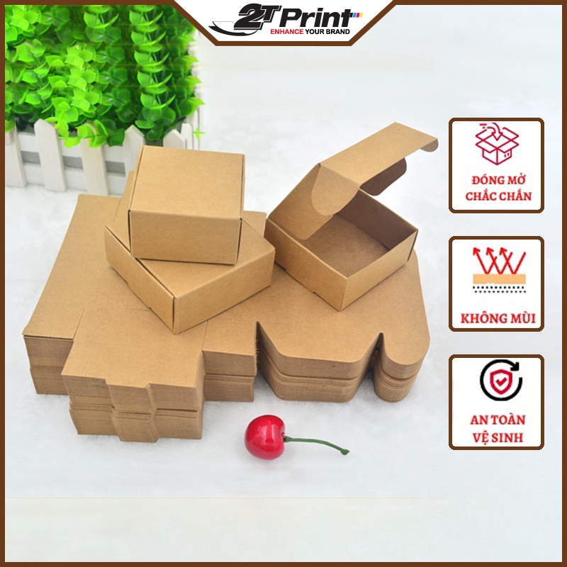 Hộp Carton Nắp Gài Đóng Hàng - Giftbox - Đựng Quần Áo, Mỹ Phẩm, Quà Tặng - Chất Liệu Cứng Cáp, Đa Dạng Kích Cỡ