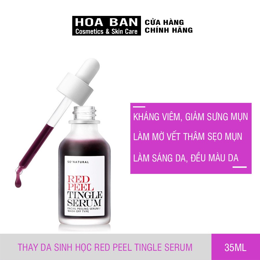 Thay da sinh học Red Peel Tingle Serum