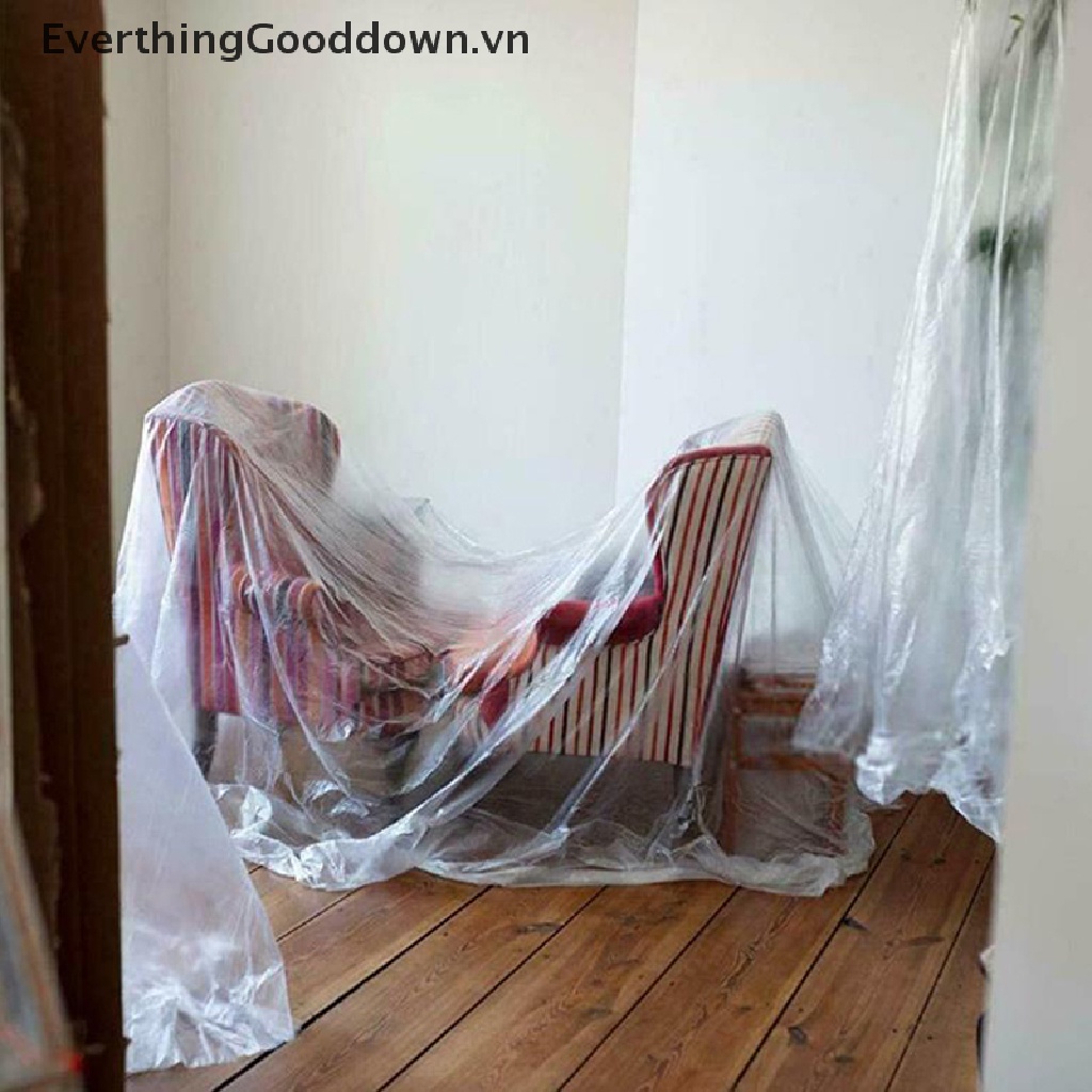 Everthinggooddown 1 Tấm Nhựa Phủ Nội Thất Xe Hơi / Sofa / Giường Ngủ Chống Bụi / Chống Thấm Nước