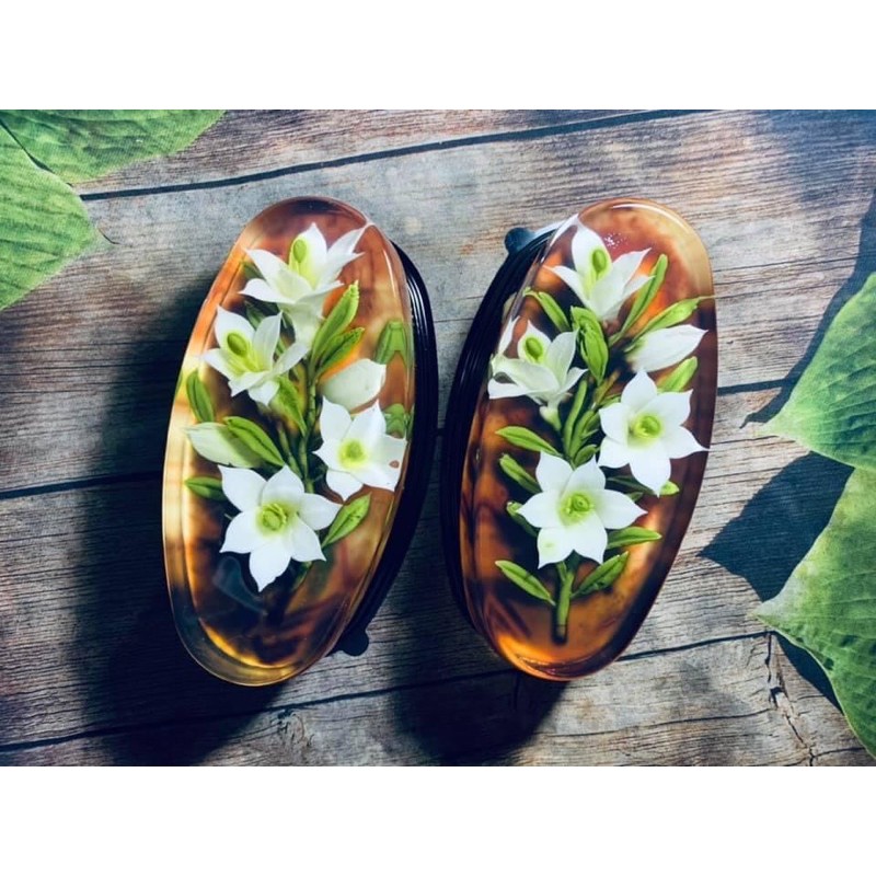 Bộ kim làm thạch 3D Hoa Loa Kèn- Hoa Ly Ly 4 kim set39