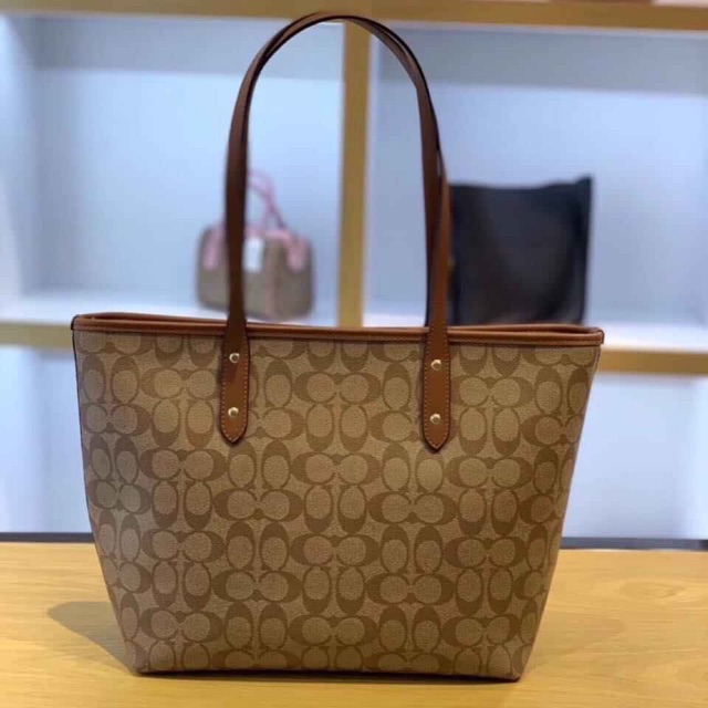 Túi xách tote nữ COA**CH [Clip shop]