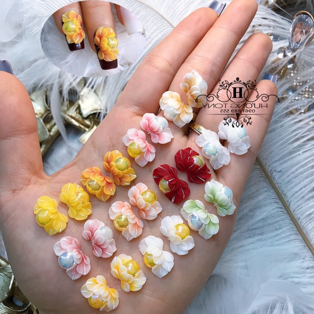 12k/1b, hoa bột nail
