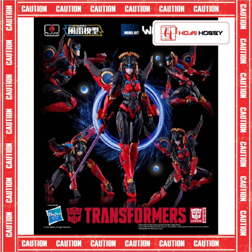 Mô hình Transformers FlameToys Furai Model IDW Windblade Model Kit