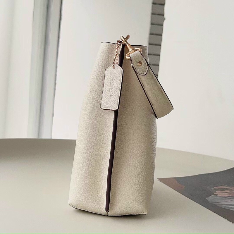 Túi co ach bucket mollie