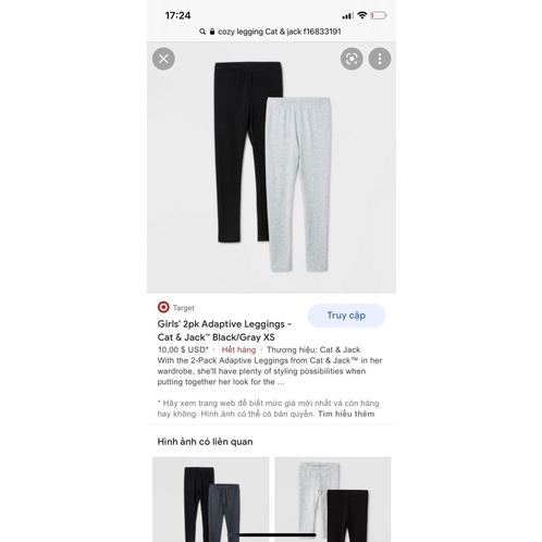 Quần VNXK nỉ lót lông bé gái siêu siêu đẹp ngỗng nhiên theo sz