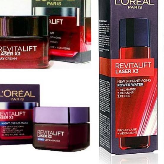 (Hàng Mới Về) Kem Dưỡng Da Mắt Loreal Revitalift Laser X3 Day / Night 50ml / Power Cream 17