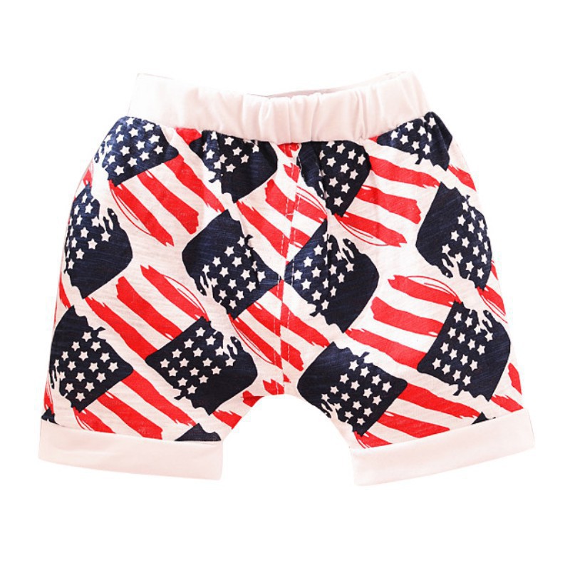 Set áo thun + quần short cá tính cho bé trai