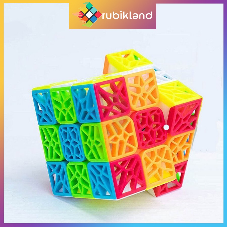 Rubik 3x3 QiYi DNA Rubic 3 Tầng Cao Cấp Đồ Chơi Trí Tuệ Trẻ Em