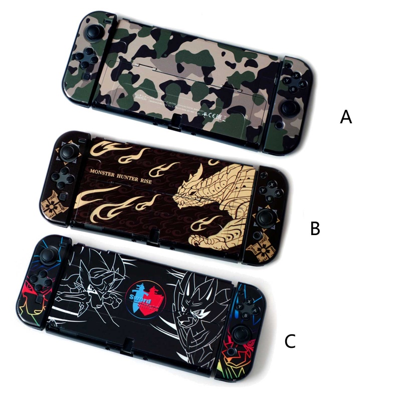 Vỏ Bọc Bằng Nhựa Bảo Vệ Cho Tay Cầm Chơi Game Switch OLED