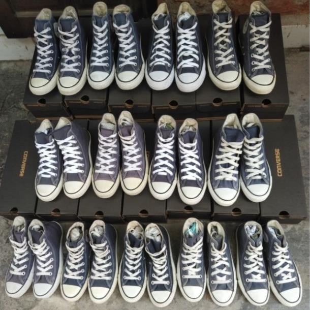 Giày Converse CHÍNH HÃNG 2HAND XANH NAVY -sal11