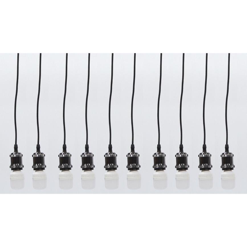 Bộ 10 dây đèn thả cổ điển bóng đèn led búp trụ trang trí 5w