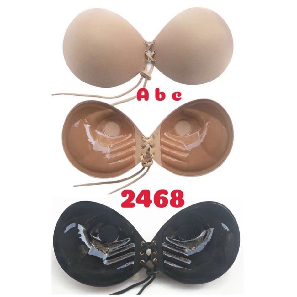 [A2468] Áo dán ngực dây rút