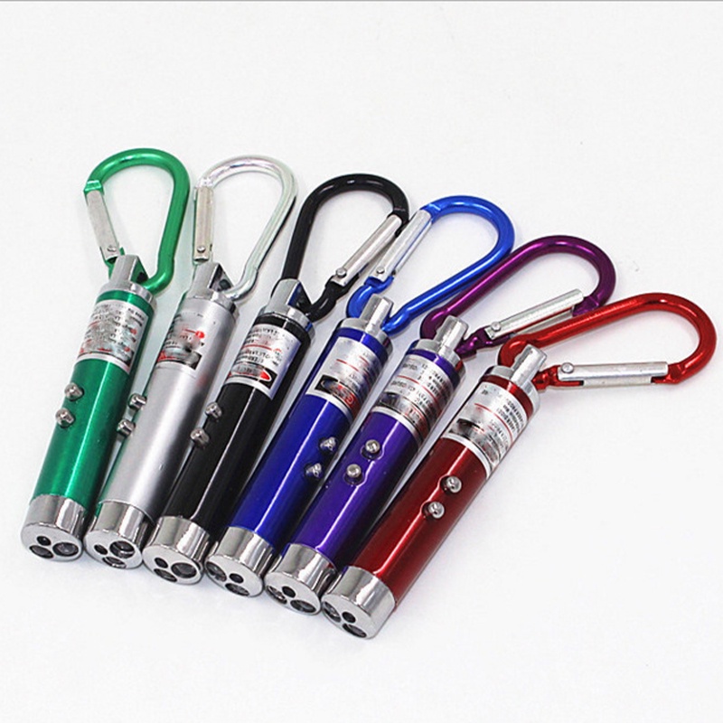 Bút Đèn LED Laser Đỏ Trắng 3 Trong 1 Đa Năng Dùng Trong Giảng Dạy