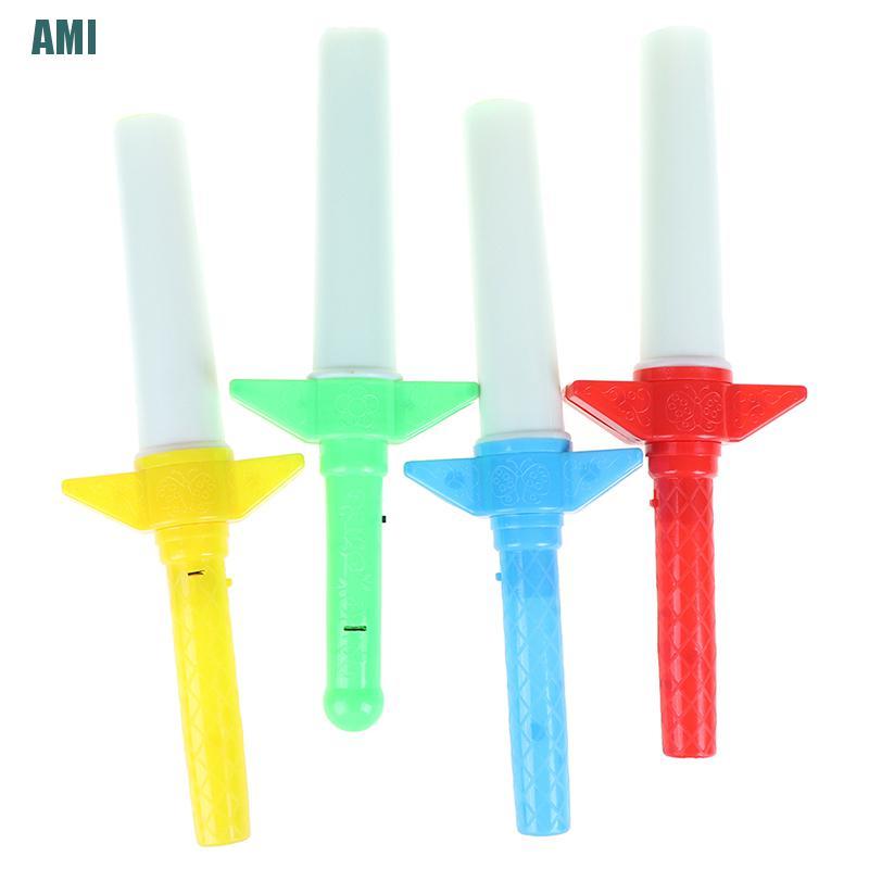 Đồ chơi gậy đèn LED hình thanh gươm 4 chế độ sáng cho bé