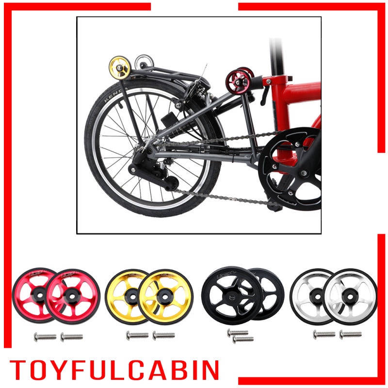 Bánh Xe Bằng Hợp Kim Nhôm CNC Siêu Nhẹ Chuyên Dụng Cho Brompton