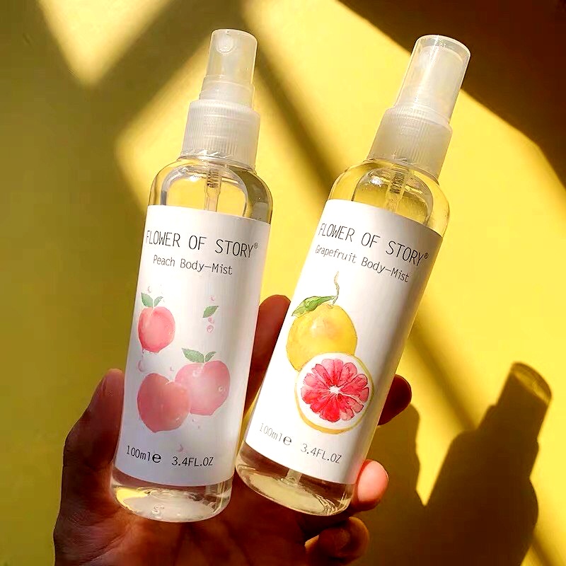 Xịt Thơm 2in1 Body Hương Hoa Qủa Flower Of Story 100ML CX5 (thơm body- thơm phòng -khử mùi hôi...)
