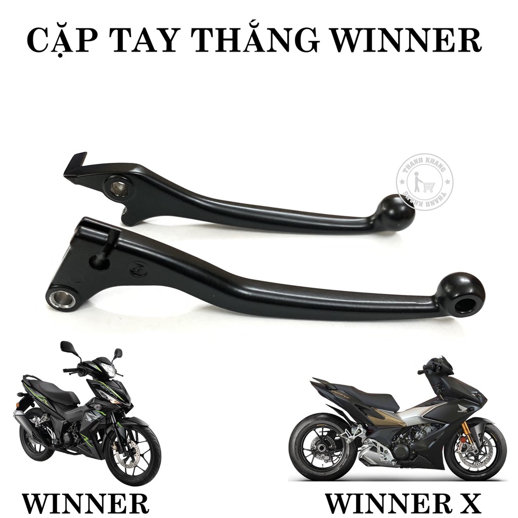 Cặp tay thắng và tay côn (tặng áo mưa) theo xe WINNER, WINNER X màu đen CGV52 006001607.