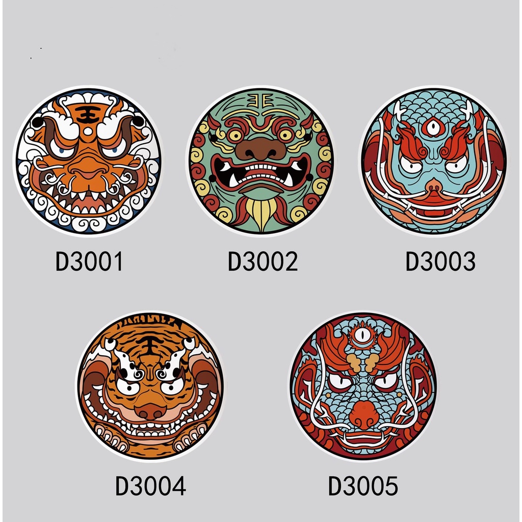 Một Tấm Khiên Hổ Rồng Cho Lính Nhà Minh D3001-D3005 NO.1284 - Đồ Chơi Lắp Ráp Cho Lính