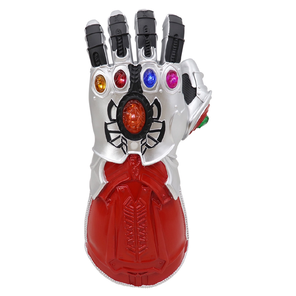 Mô hình găng tay sắt TONY Stark thanos trong phim Avengers thiết kế có đèn LED