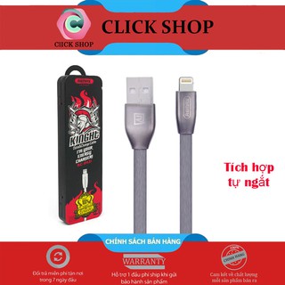 Cáp Sạc Nhanh Remax Lightning RC-043i- Dây sạc tự ngắt remax 043 cho iphone và micro