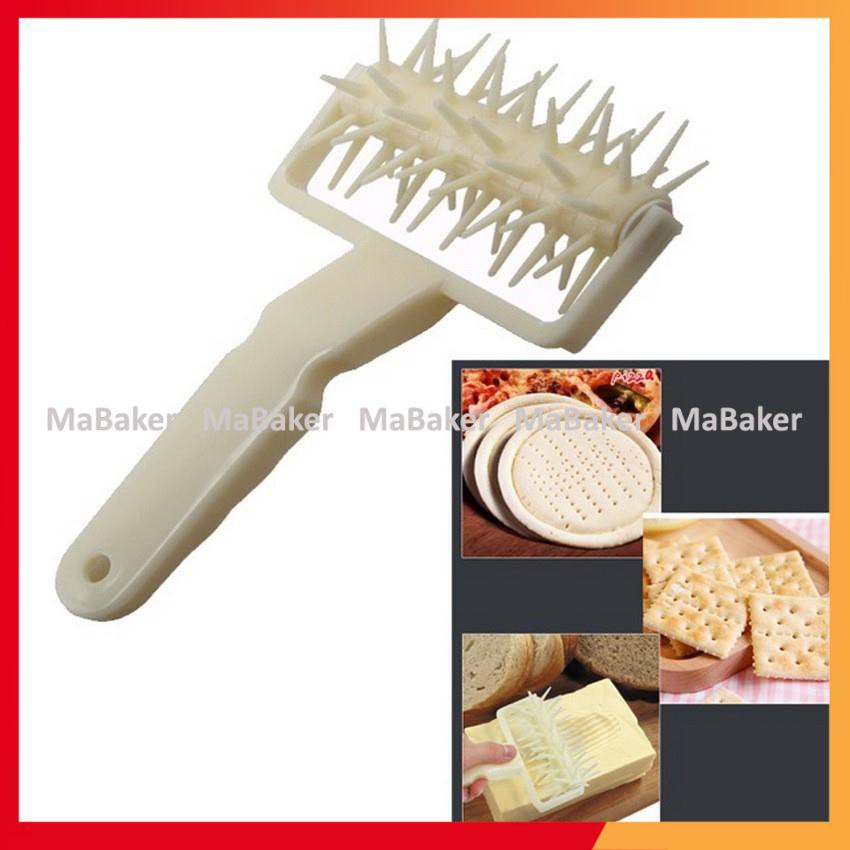 Lăn đinh tạo hình cho bánh quy, bánh pizza, nhỏ gọn, dễ dùng, nhanh chóng, siêu bền - MaBaker