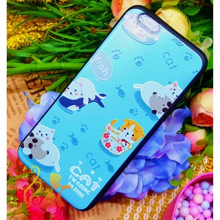 Ốp Lưng Iphone - Mèo Bắt Cá - 5/5s/6/6s/6+/6s+/7/8/7+/8+